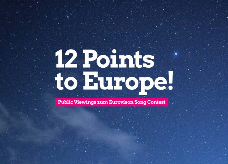 12 Points to Europe – Public Viewings zum Eurovison Song Contest