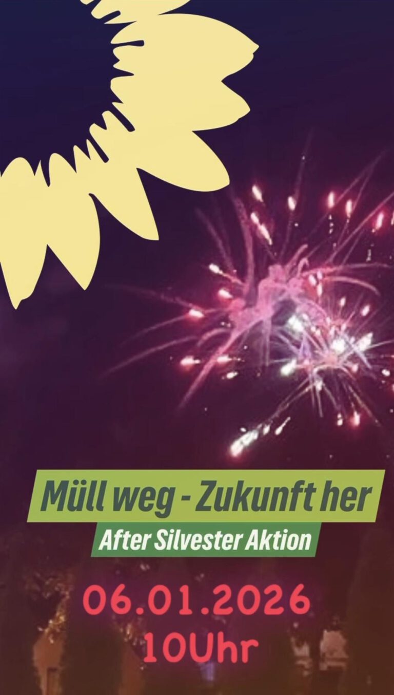 „Müll weg – Zukunft her“ – Müllsammel-Aktion am Muldestausee